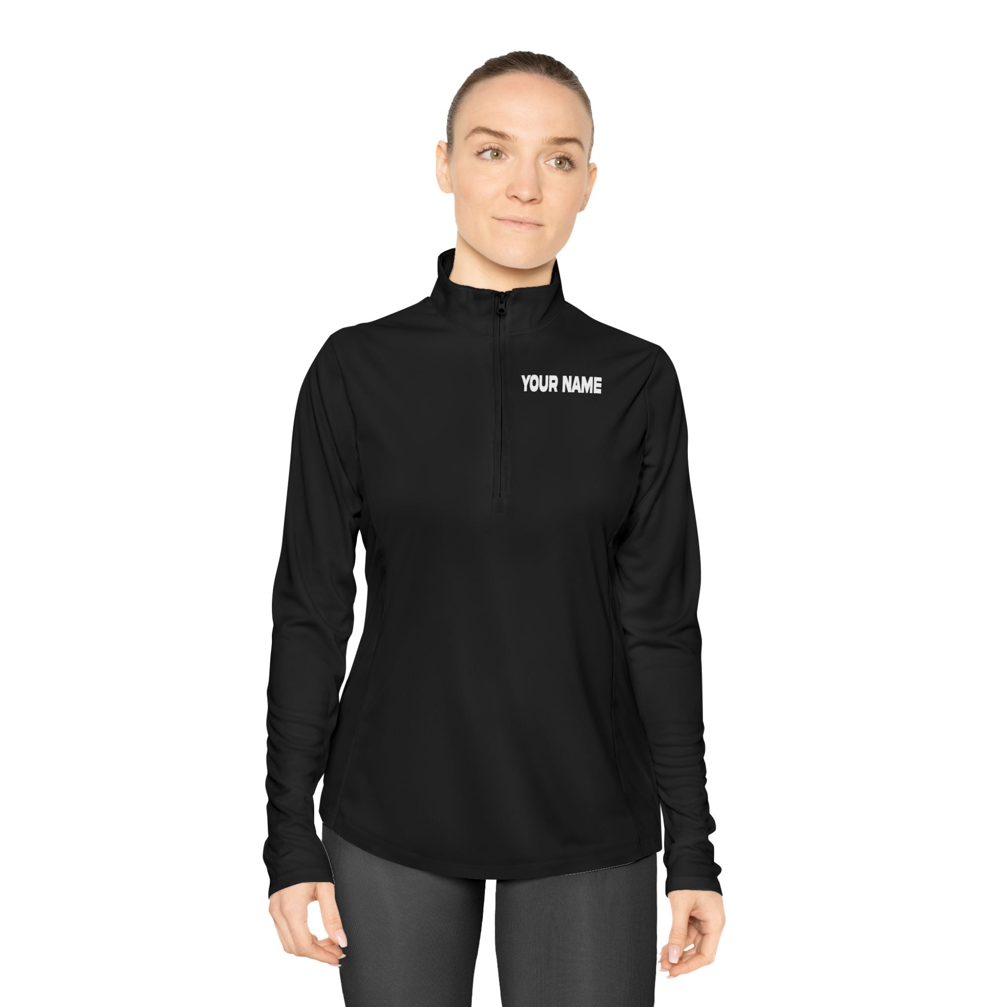 "VJ Ricco"🎤 Custom Unisex Quarter-Zip Pullover – Personalized “IN THE MIX” Style - Athletic fit